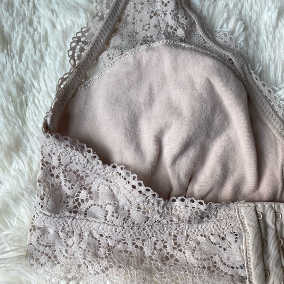 Aerie Lace Halter Bralette -Size Large - Picture 5 of 10